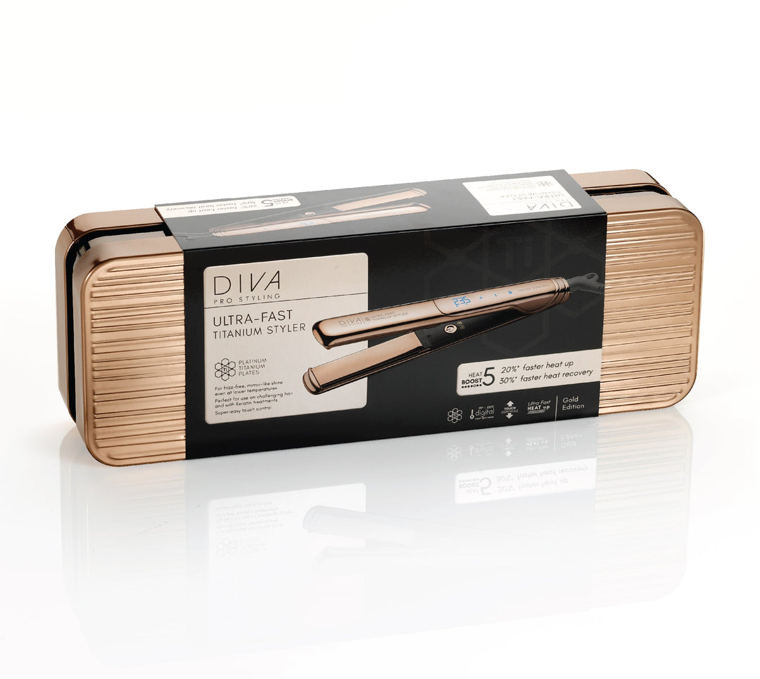 Ultra Fast Titanium Professional Straightener